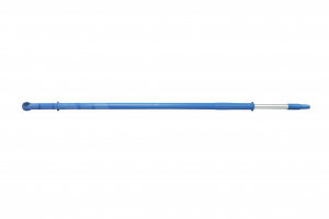 Ручка телескоп. эргономичная, алюминий - 1750/3000х32 мм., синий