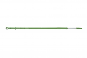 Ручка телескоп. эргономичная, алюминий - 1750/3000х32 мм., зеленый