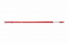 Ручка телескоп. эргономичная, алюминий - 1750/3000х32 мм., красный