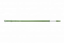 Ручка телескоп. эргономичная, алюминий - 1250/2000х32 мм., зеленый