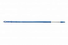 Ручка телескоп. эргономичная, алюминий (с подачей воды) - 1250/2000х32 мм., синий