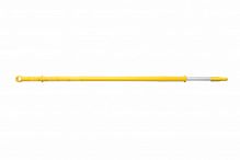 Ручка телескоп. эргономичная, алюминий - 1250/2000х32 мм., желтый