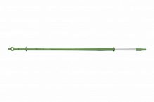 Ручка телескоп. эргономичная, алюминий (с подачей воды) - 1250/2000х32 мм., зеленый