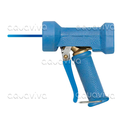 Размывочный пистолет ST-1200 24 бар, 100 л/мин, 50˚C, вх.1/2"г, синий, латунь фото 2